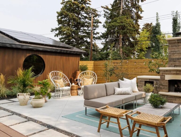 How a Designer Transformed Her Backyard Into Outdoor Rooms with Help from Destiny Landscaping